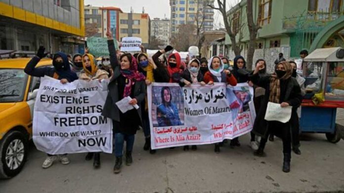 بازداشت فعالان حقوق زن در کابل به دست ط-البان
