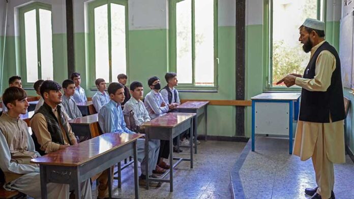 balkhab-New-Taliban-law-for-male-teachers-in-Mazar-e-Sharif-schools