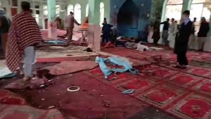 Suicide attack on the Shia mosque in Pol-e-Khomri